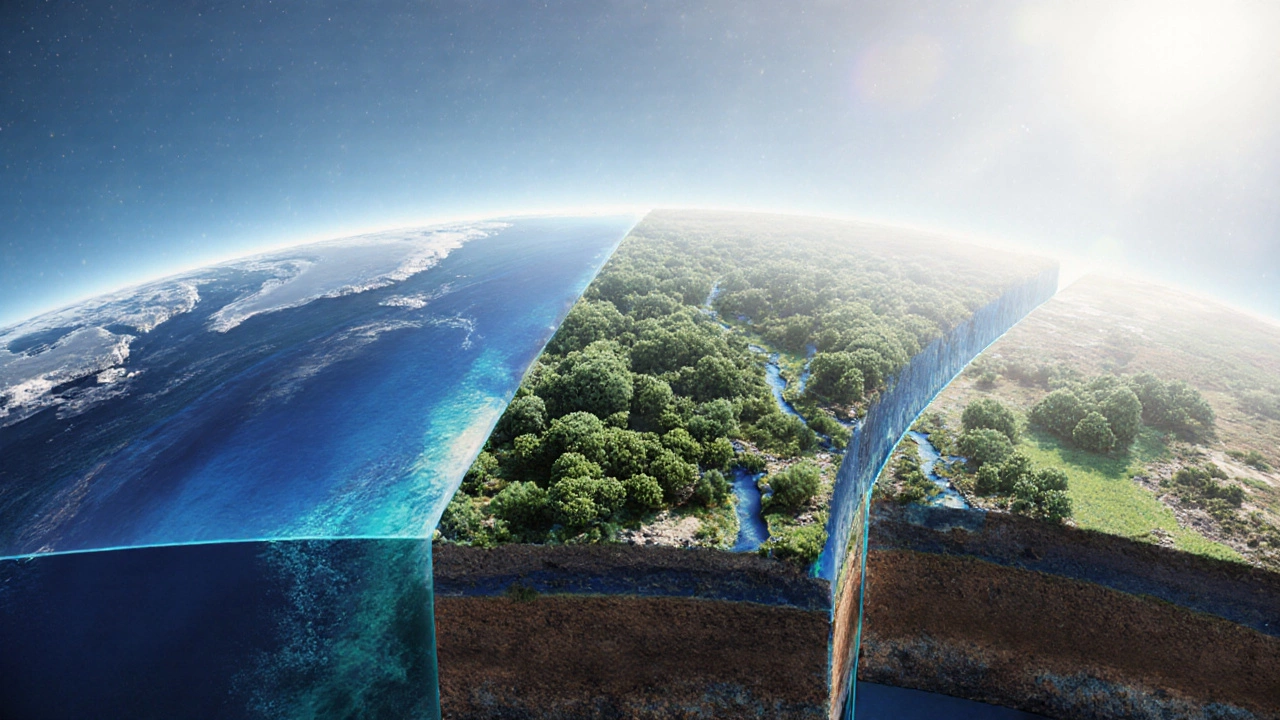 The 4 Major Environmental Spheres Explained - Atmosphere, Hydrosphere, Lithosphere, Biosphere