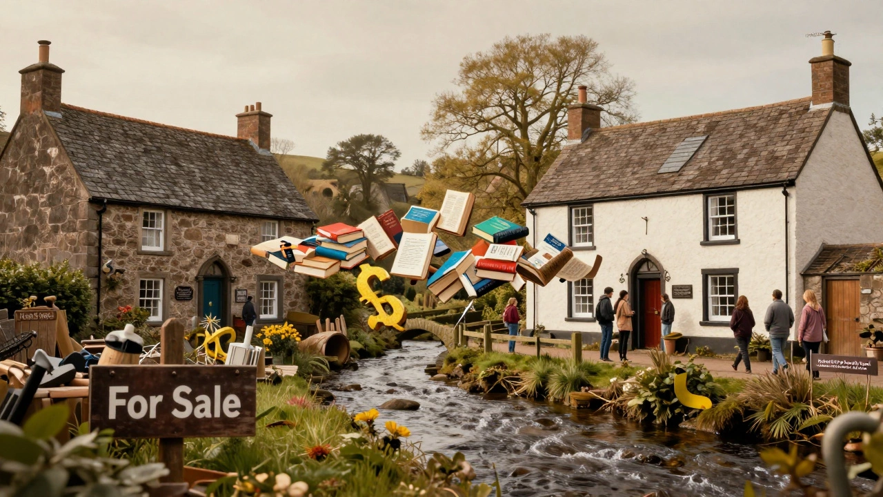 A historic Scottish cottage transforming from empty to thriving, funded by a charitable trust.