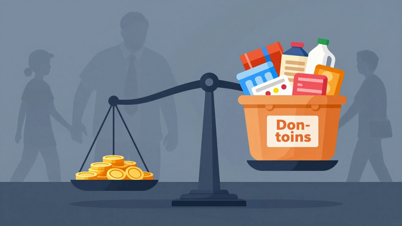 Illustration showing volunteers helping balance charity budgets