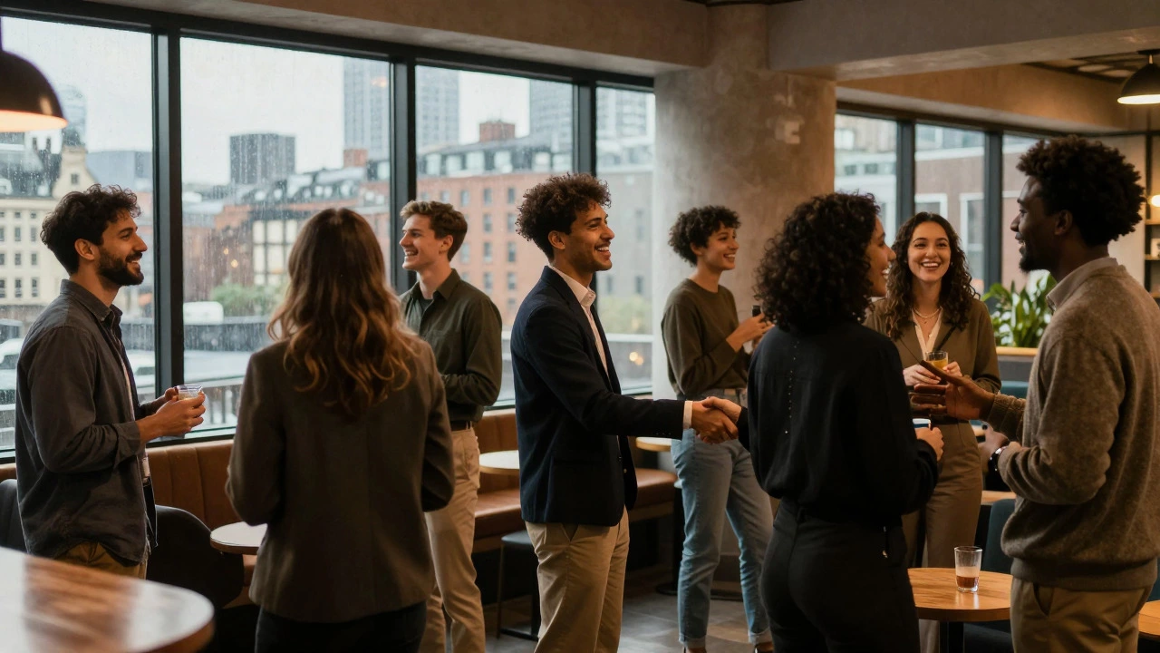 Diverse group networking in modern clubhouse