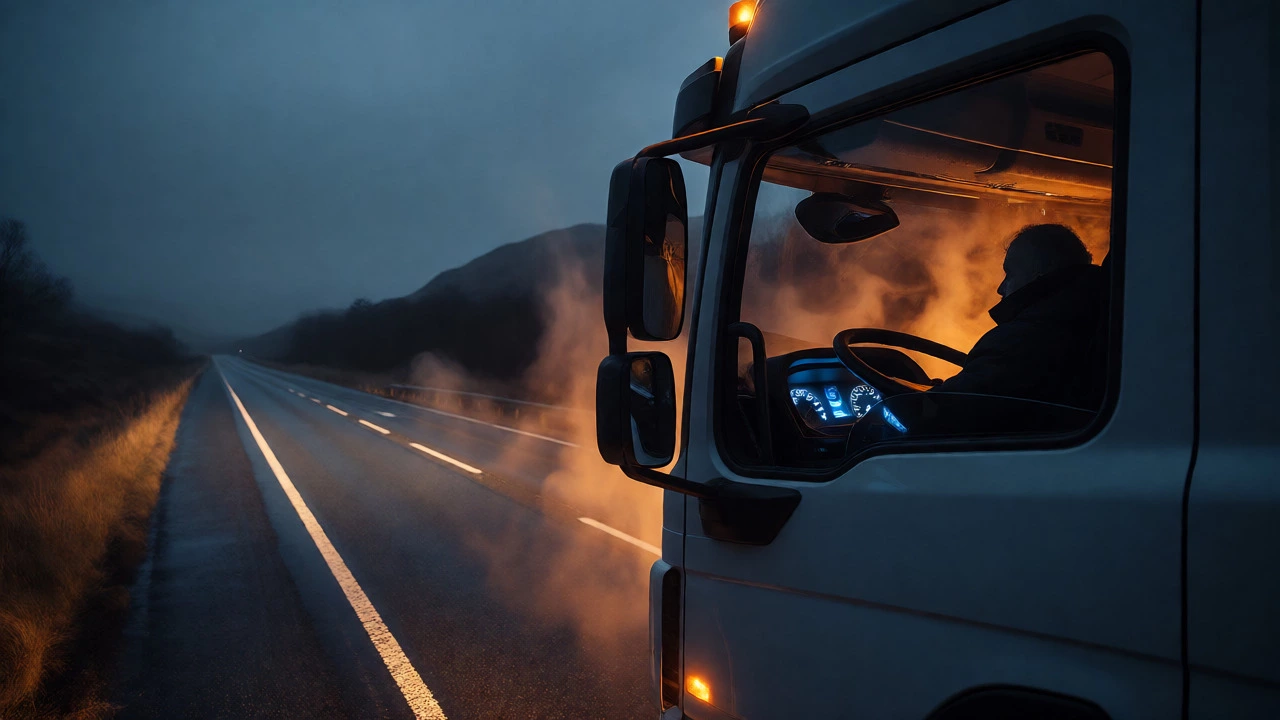 Why Truckers Leave Engines Running While Sleeping