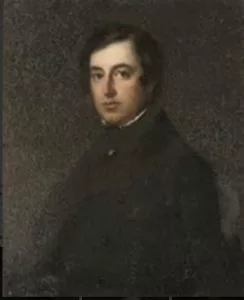 Portrait painting of F.W. Knight